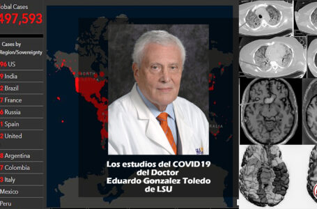 Los estudios de COVID19 de el Dr Eduardo Toledo de LSU