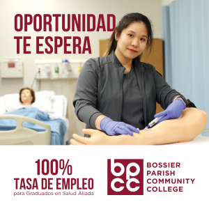 BPCC - Oportunidad te espera - 100 porciento tasa de empleos para graduados en salud aliada