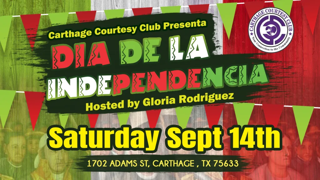 Carthage Courtesy Club - Independence Day - Event Banner
