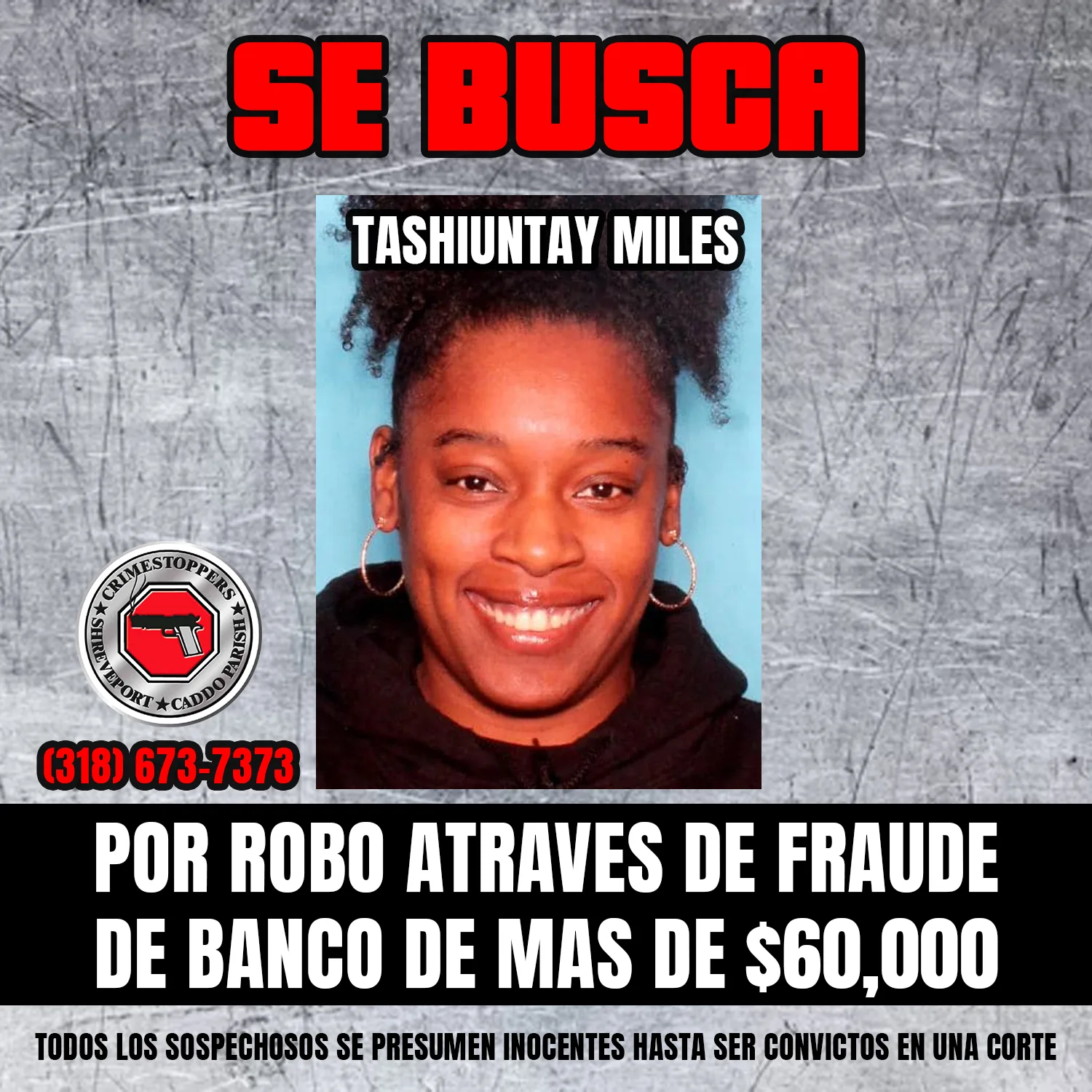 SE BUSCA: Por robo de mas de $60,000