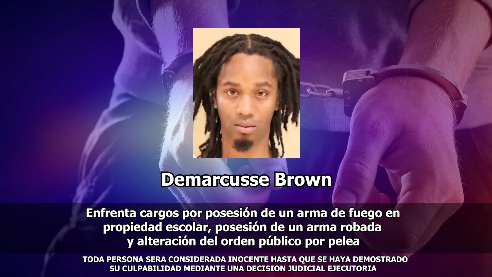 Caos en graduación infantil: arrestan a hombre armado
