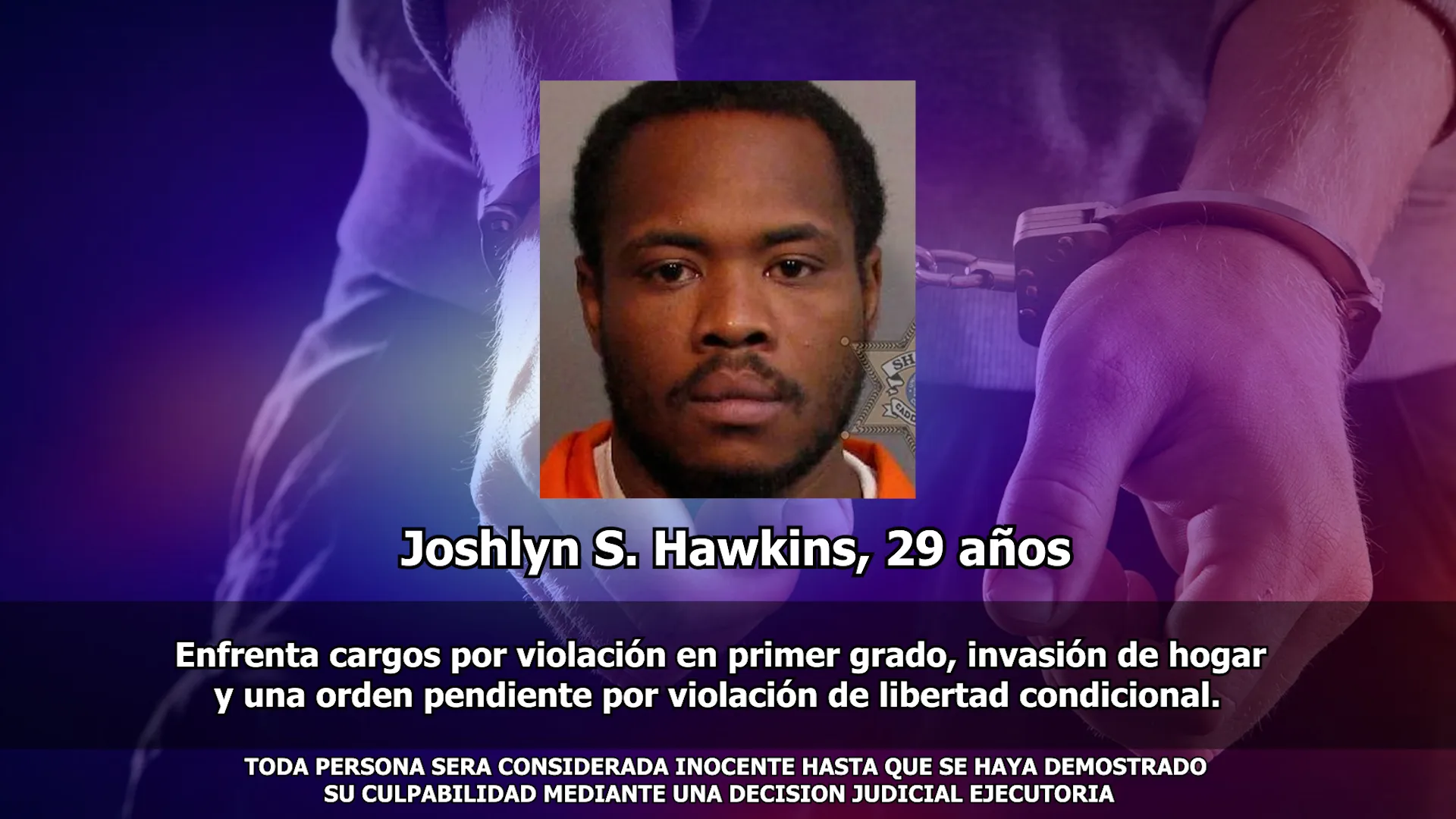 Hombre arrestado en Caddo por violación tras irrumpir en casa