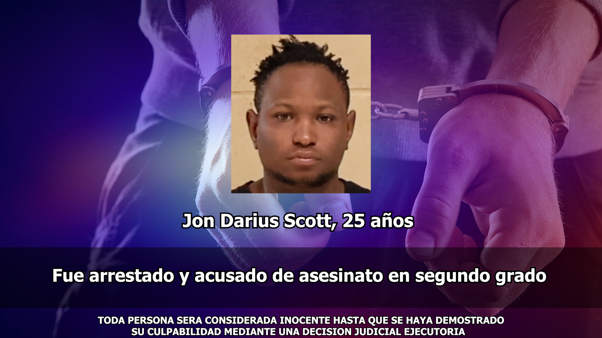 Hombre es acusado de matar a adolescente de 16 años