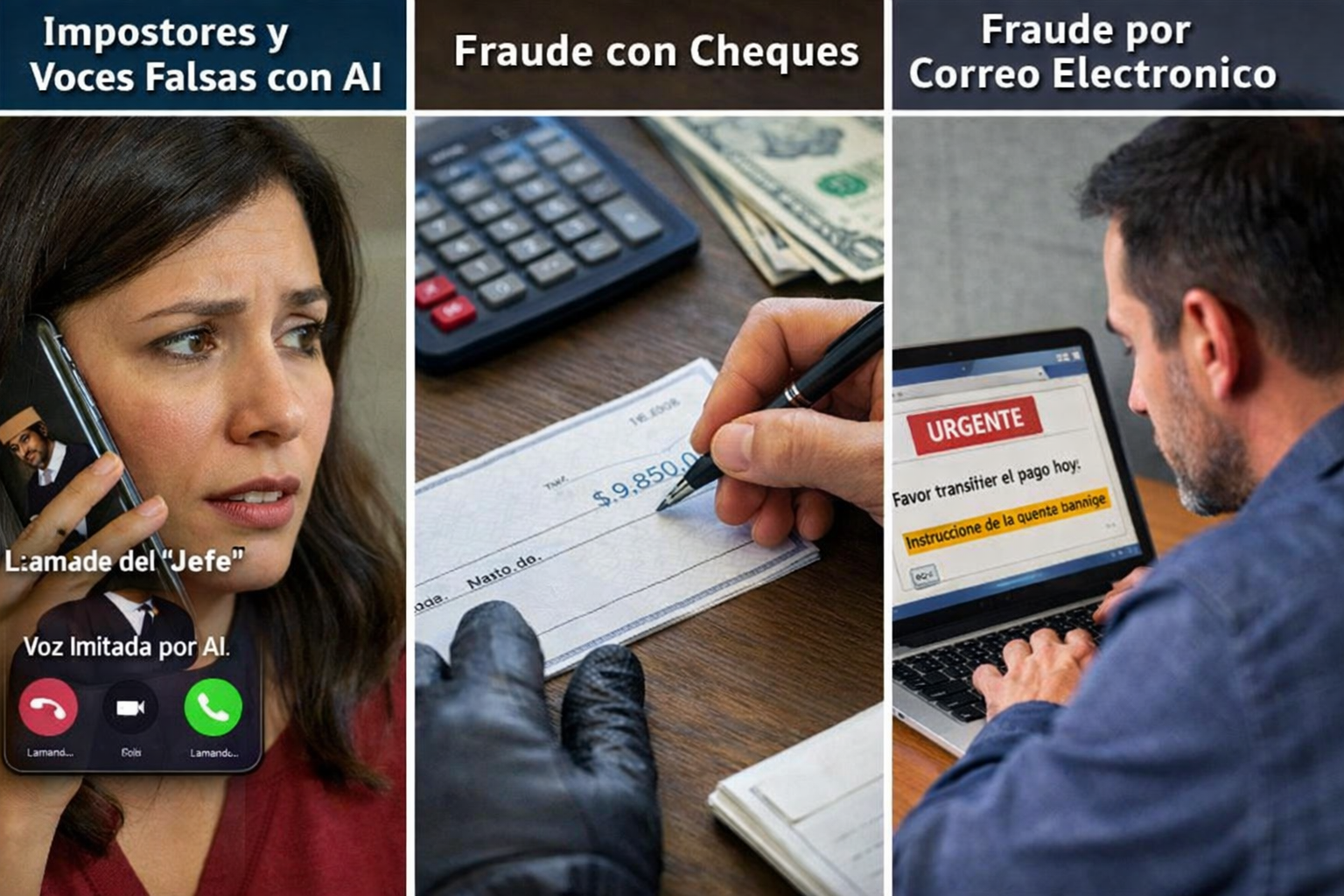 ¡Cuidado con los fraudes más comunes del momento!