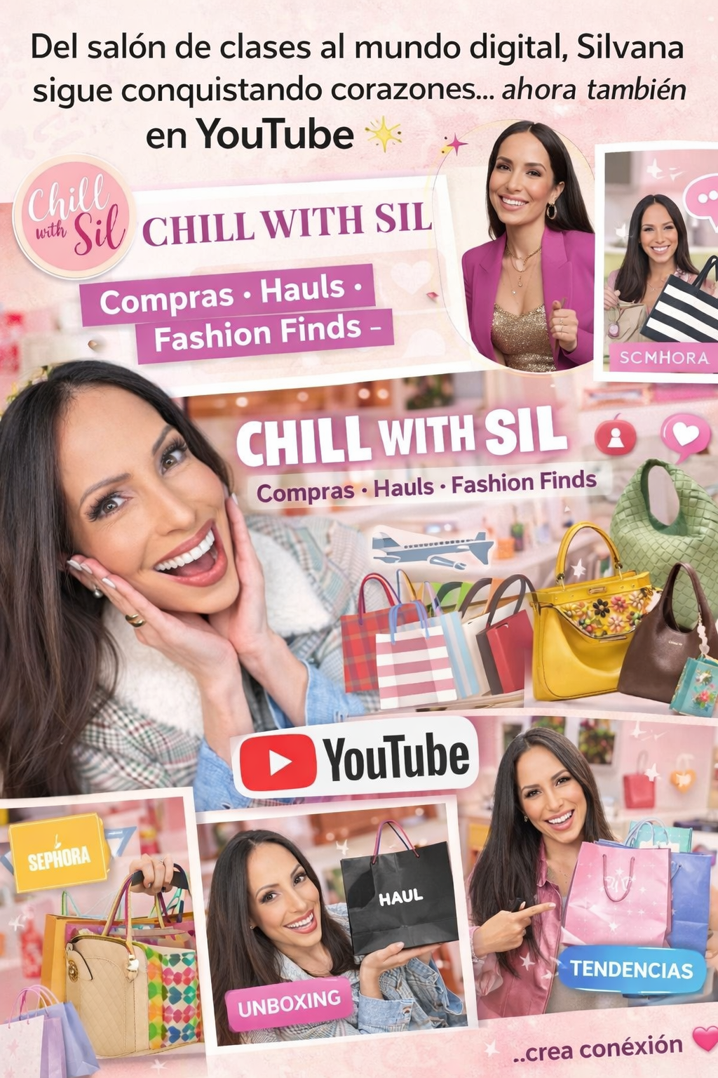 Silvana brilla en YouTube con “Chill With Sil”