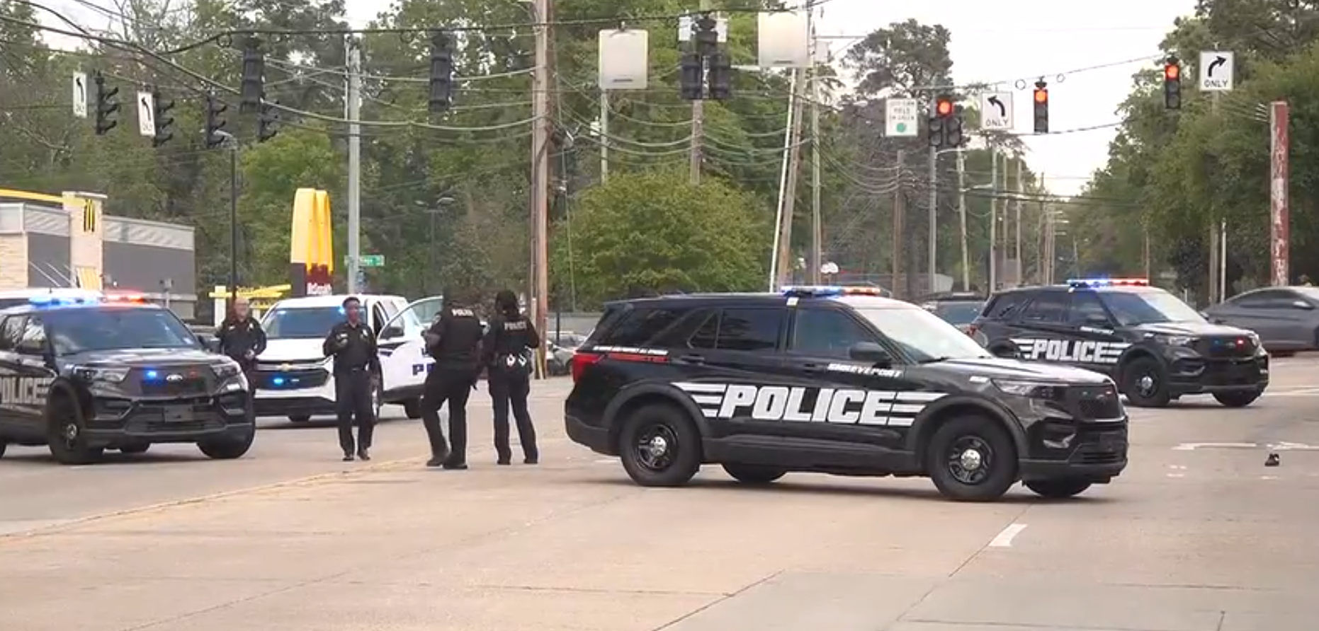 Tiroteo en movimiento deja un herido crítico en Shreveport